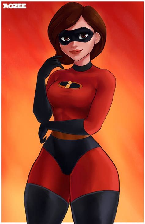 elastigirl porn comics|The Incredibles .